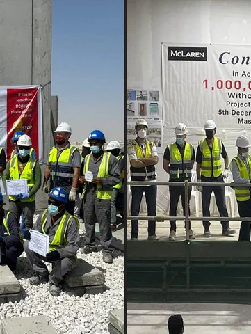 1,000,000 Man Hours without LTI for Brogan at JLW McLaren Data Centre